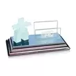 Inukshuk card holder with