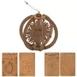 Decorative wooden ornament puzzle