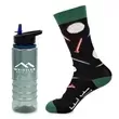 Tritan bottle and socks