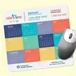 Hard Surface Calendar Mouse