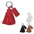 Tassel key ring with