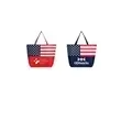 America flag tote bag.