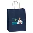 Matte paper shopper with