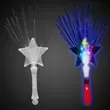 Star-shaped fiber optic wand