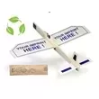 Balsa glider with 9