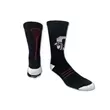 Crew socks with wrap-around