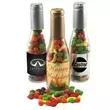 Champagne bottle with candy