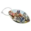 Football luggage tag. 