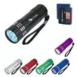 Aluminum LED flashlight with