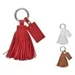 Tassel key ring with