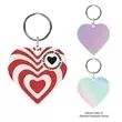 Heart shaped acrylic key