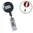 Retractable badge reel holder