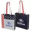 Non-woven USA tote bag