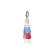 Layered Tassel Keychain. 