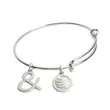 Bangle Bracelet with Charms