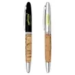 Twist-action rollerball pen with