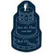 Wedding Cake Vinyl Jar