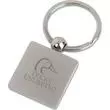 Metal key tag in