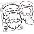 Santa punch out mask