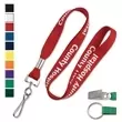 Custom silkscreen lanyards in