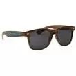 Wood grain sunglasses with