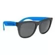 Black framed sunglasses with