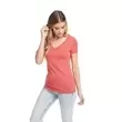 Women's tri-blend deep V-neck