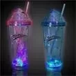 LED Tumblers with ice