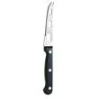 Serrated cheese knife with