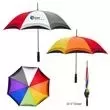 Rainbow umbrella with a