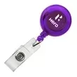 Retractable badge holder with