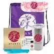 Gift set with drawstring