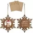 Decorative wooden photo ornament