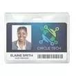 Clear vinyl proximity card/badge