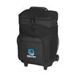 Large insulated rolling cooler,