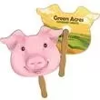 Pig Hand Fan Full