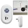 Wall plug light with