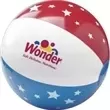 Imprinted Stars and Stripes Beach Ball