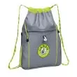 Drawstring duffle bag that