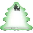 Evergreen shaped dry erase