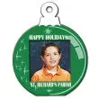 Ornament shape photo frame