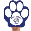 Paw shaped digitally printed